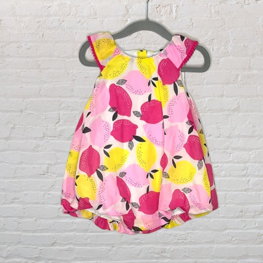 Deux Par Deux Lemon Bubble Romper (24M)