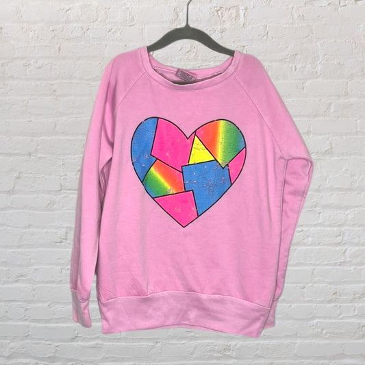 Firehouse Mosaic Heart Sweater (7-8)