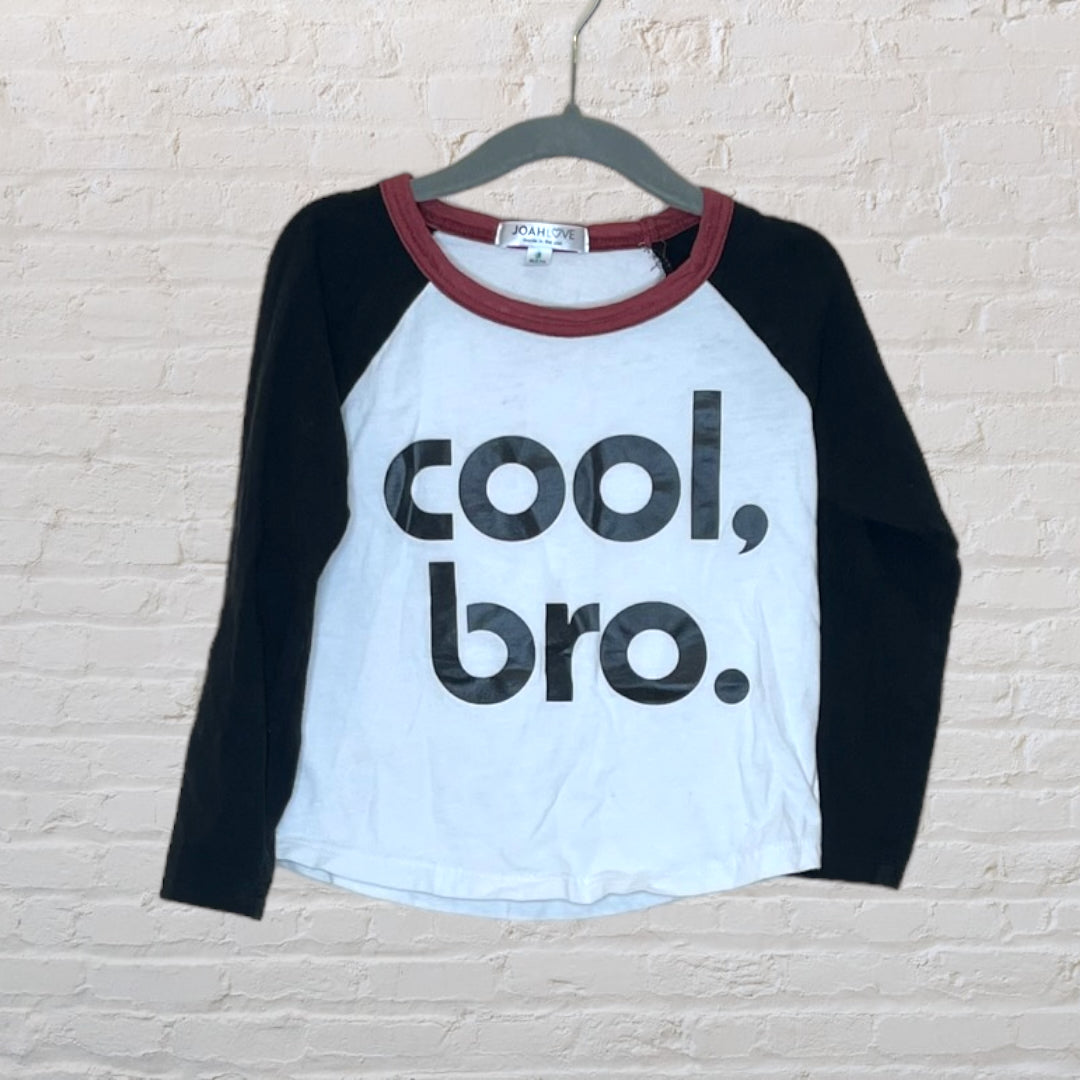 Joah Love 'Cool Bro' Raglan Long-Sleeve (3T)