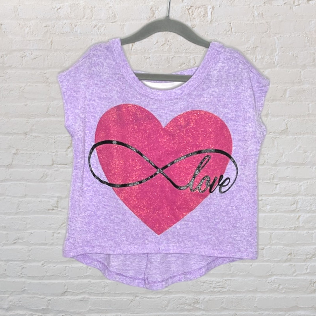  'Love' Boxy T-Shirt (7-8)