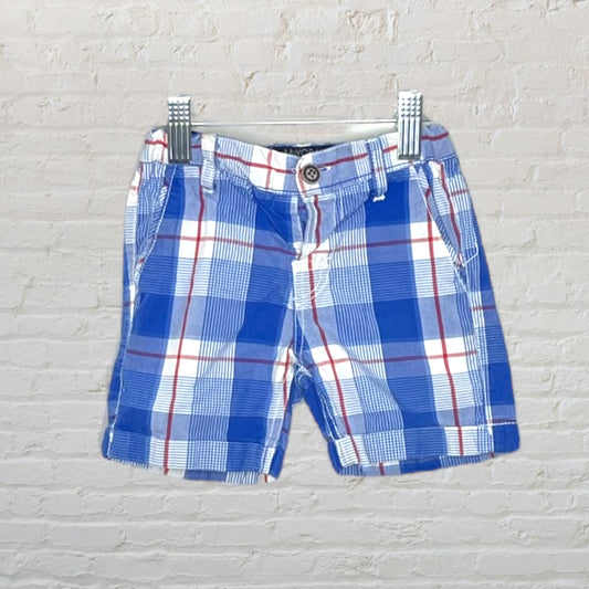 Mayoral Plaid Shorts (2T)