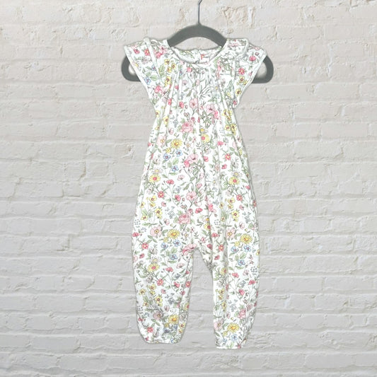 Next UK Floral Ruffle Romper (9-12)