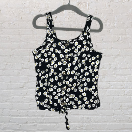 Justice Cropped Daisy Tank (7)