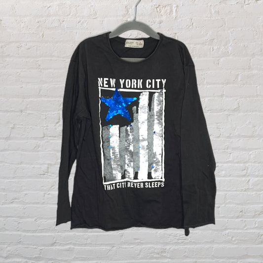 Zara 'New York City' Flip-Sequin Long-Sleeve (7)