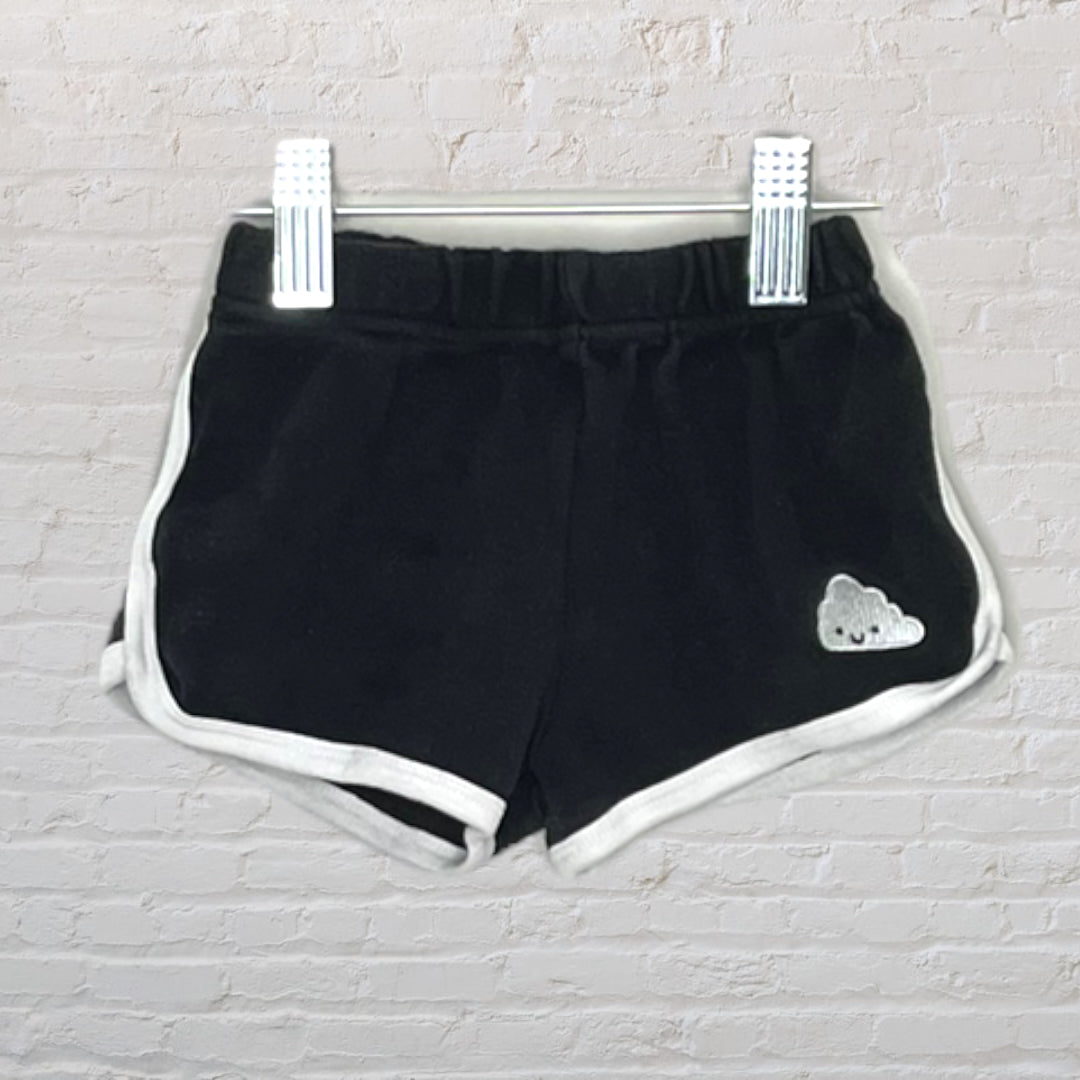 Whistle & Flute Cloud Patch Ringer Shorts (12-18)