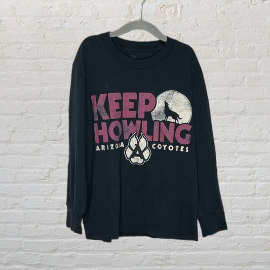 Fanatics 'Keep Howling' Arizona Coyotes Long-Sleeve (7-8)