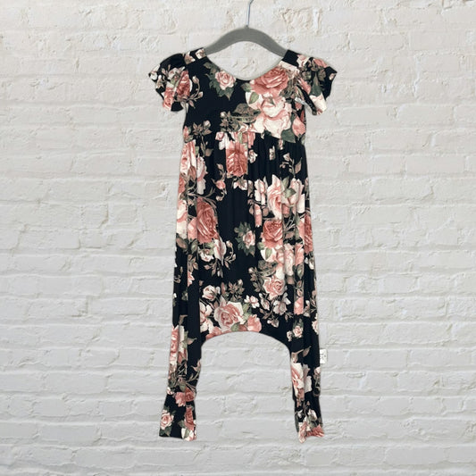 Spot The Elephant Floral Romper (2T)