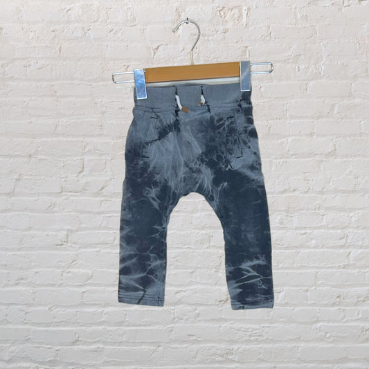 Castro Grayscale Tie-Dye Harem Joggers - 12-18