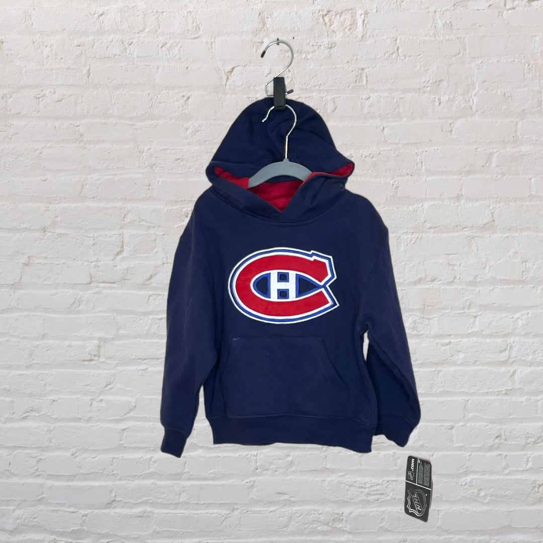 NHL x Reebok Montreal Canadiens Fleece-Lined Hoodie - 4T