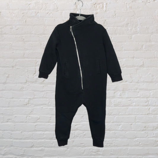 Nununu Mock Neck Sweater Romper (3T)