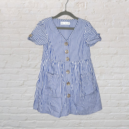 Zara Striped Pocket Dress (6)