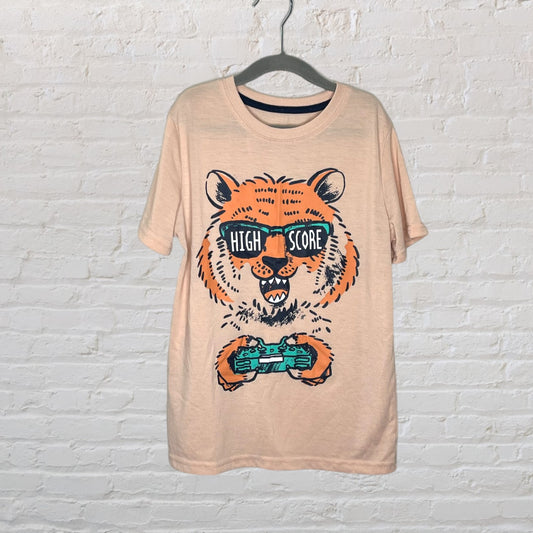 Cat & Jack 'High Score' Gaming Tiger T-Shirt (8-10)