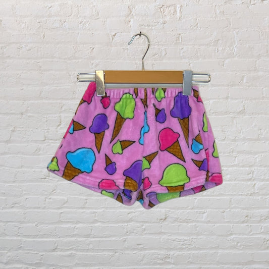 Fuzzies by Confetti Plush Ice Cream Shorts (7-8)