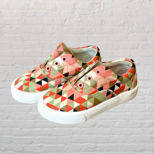 Bucketfeet Geo Print Canvas Slip-Ons (Footwear 6)