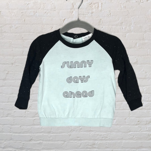 Miles 'Sunny Days Ahead' Raglan Long-Sleeve (12M)