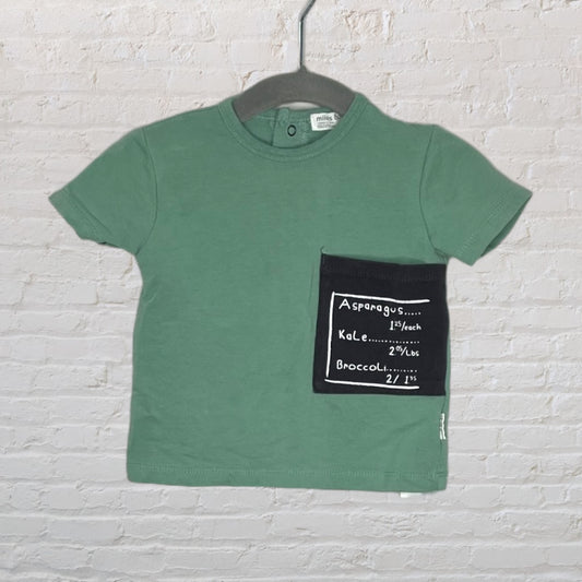 Miles Produce List T-Shirt (6M)