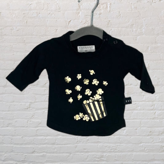 Huxbaby Metallic Popcorn Long-Sleeve (0-3)