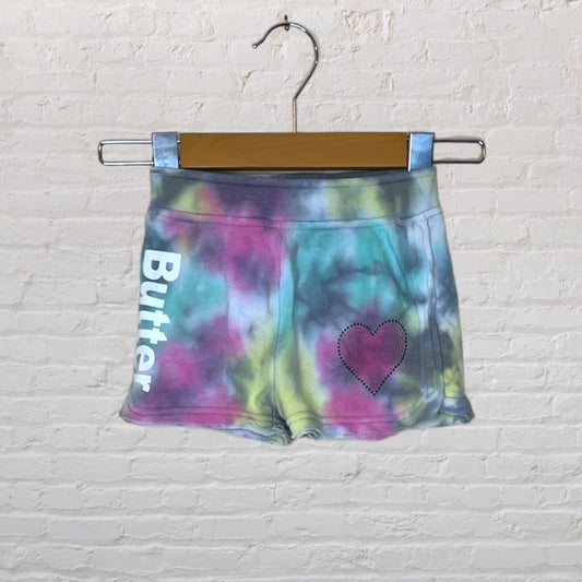 Butter Embellished Tie-Dye Shorts - 24M