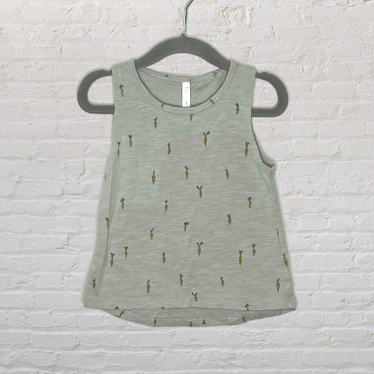 Rylee + Cru Carrot Print Tank (18-24)