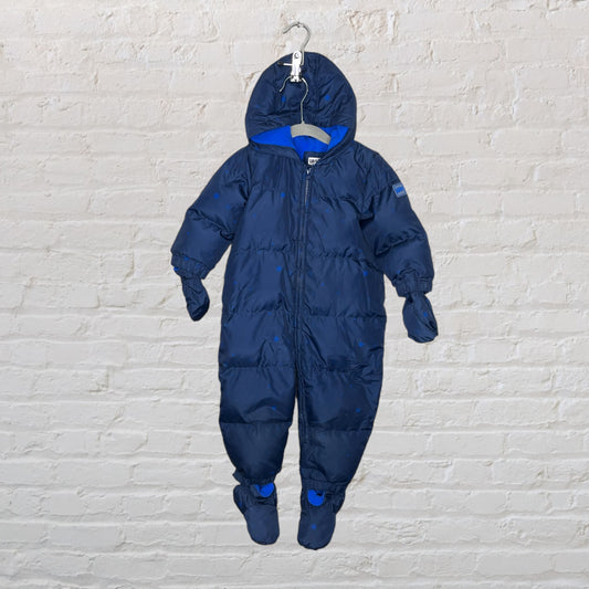 Gap Star Print Down Snowsuit (18-24)