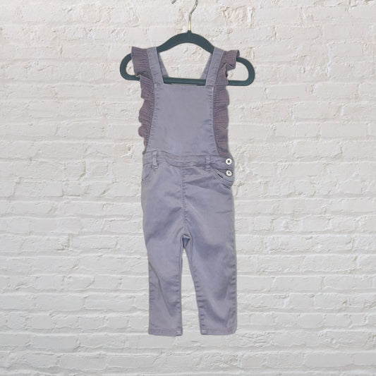 Zara Ruffle Overalls (12-18)