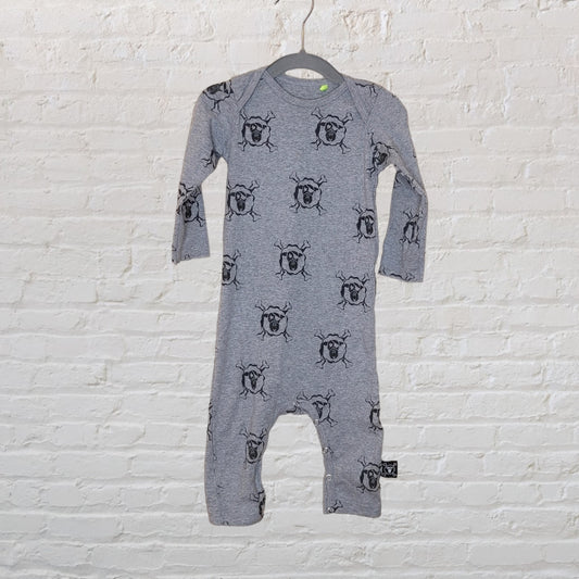 Nununu Eye-Patch Sheep Romper (18-24)