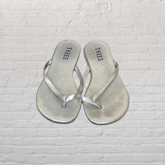 Tkees Brazilian Leather Flip-Flops - Footwear 1Y