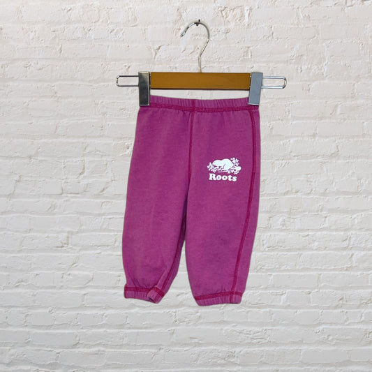 Roots Logo Joggers - 6-12