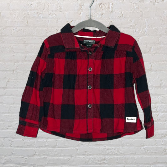 Roots Buffalo Plaid Collared Shirt (18-24)