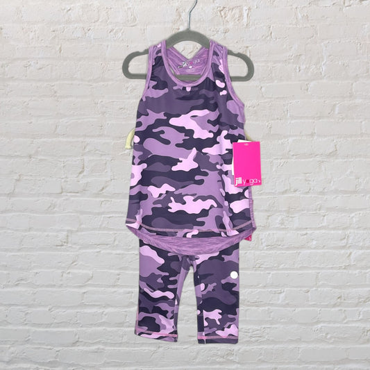 Jill Yoga Camo Athletic Set (5T)