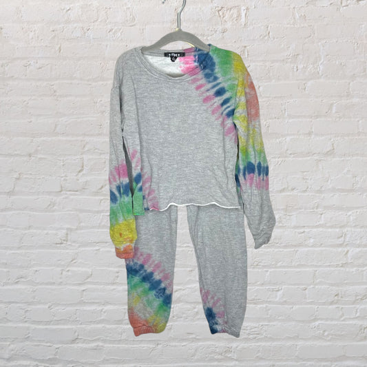 Flowers By Zoe Tie-Dye Lounge Set (5T)