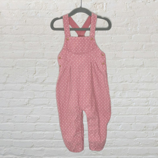 Next UK Corduroy Swiss Dot Overalls (12-18)