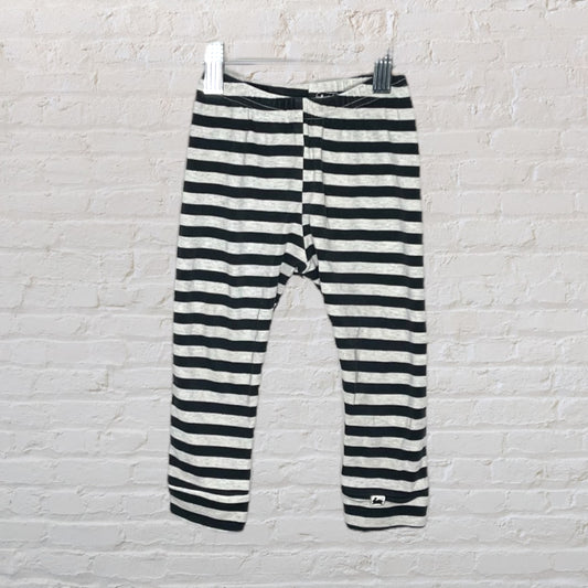 Little & Lively Striped Cotton Leggings (18-24)