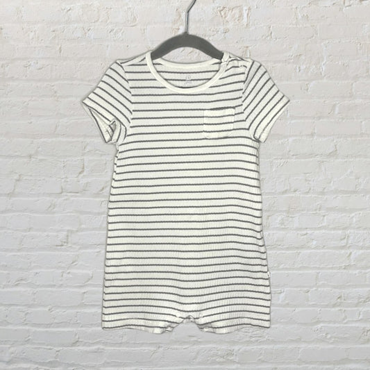 Gap Striped Ribbed Romper (18-24)