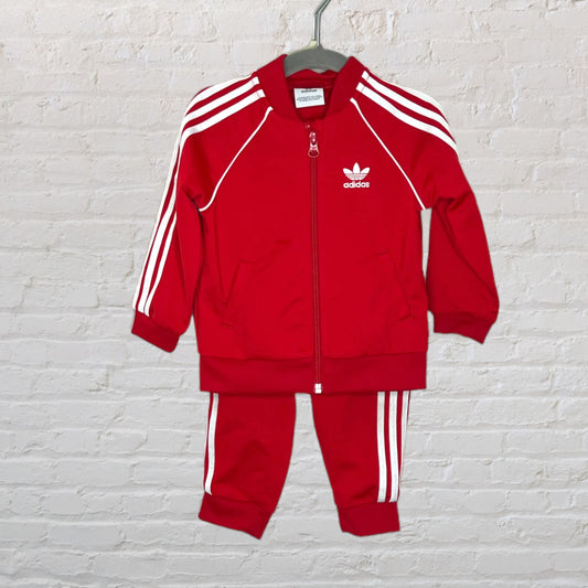 Adidas Classic Striped Track Suit (9-1)