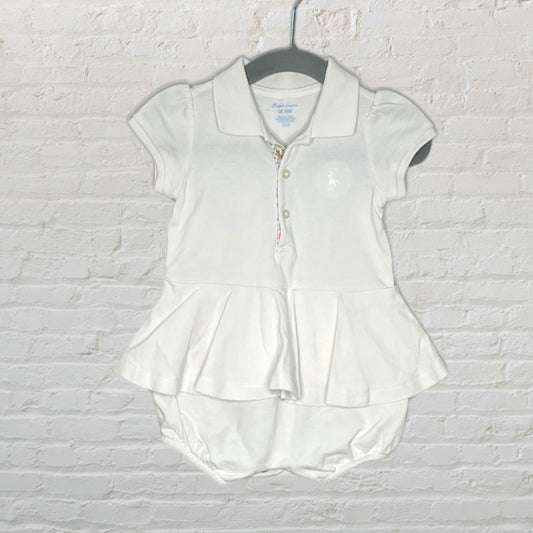 Ralph Lauren Polo Onesie Dress (6M)