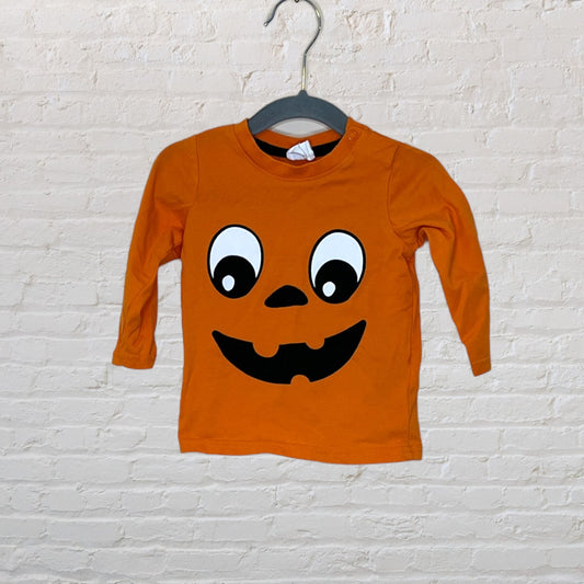 H&M Jack-O-Lantern Long-Sleeve (6M)