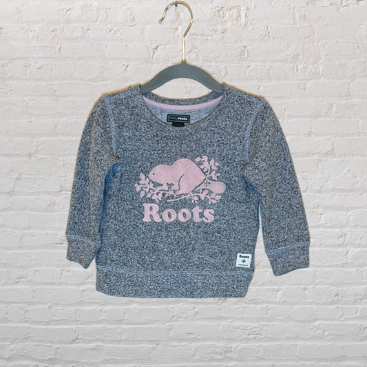 Roots Logo Crewneck (12-18)