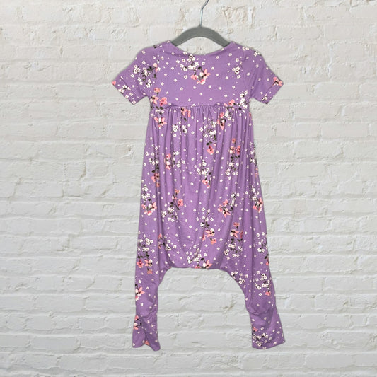 Spot The Elephant Floral Romper (2T)