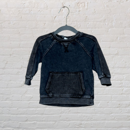 H&M Distressed Moto Sweater - 6-9