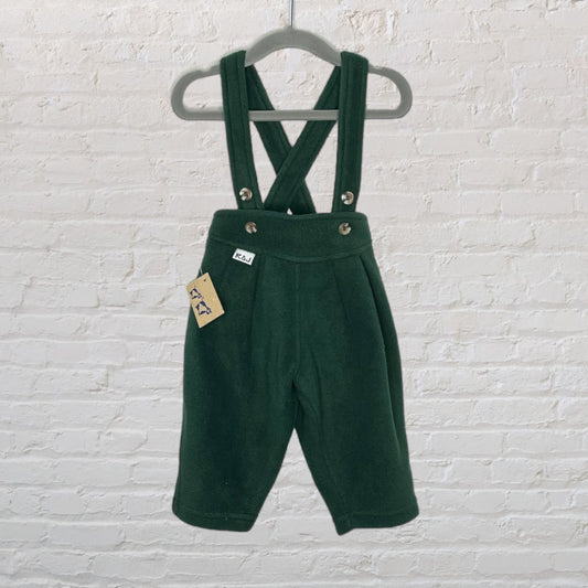 Romeo & Juliette Vintage Fleece Overalls (12M)