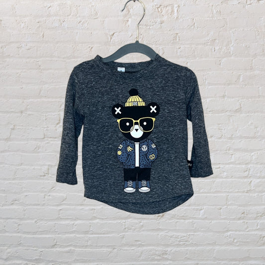 Cool Bear Marled Long-Sleeve - 12-18