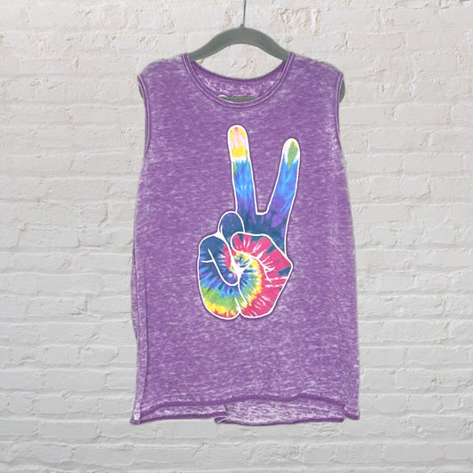 Chaser Peace Sign Burnout Tank (8)