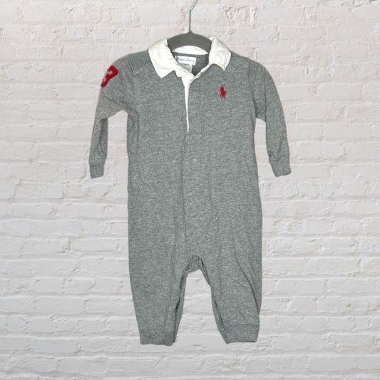 Ralph Lauren Polo Romper (6M)