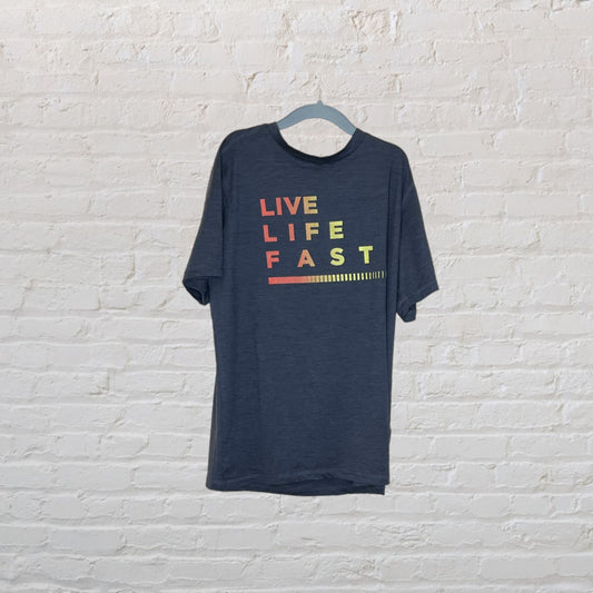 Diadora 'Live Life Fast' Athletic T-Shirt - 10