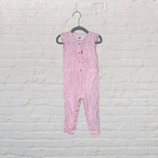 Levi's Soft Daisy Romper (18M)