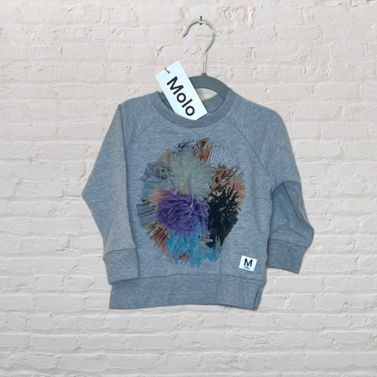 Molo Tassle Print Sweater - 2T