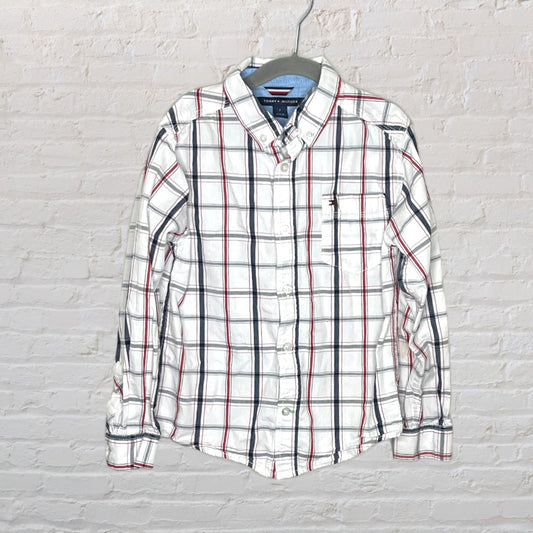 Tommy Hilfiger Plaid Collared Long-Sleeve (7)