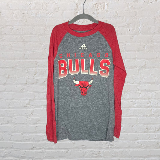 Adidas Chicago Bulls Raglan Long-Sleeve (8)