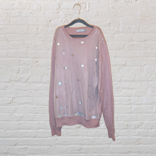 Stella McCartney Tulle Overlay Confetti Sweater (14)